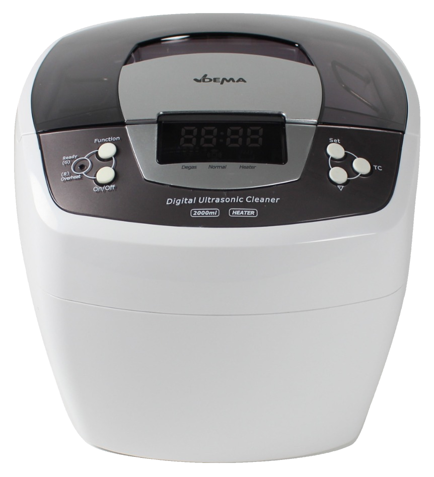 Dema CD-4810 ultralydsrenser med lukket låg og digitalt betjeningspanel